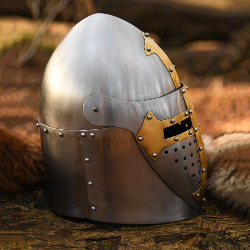 Stalen Helm met Vizier - Afbeelding 2