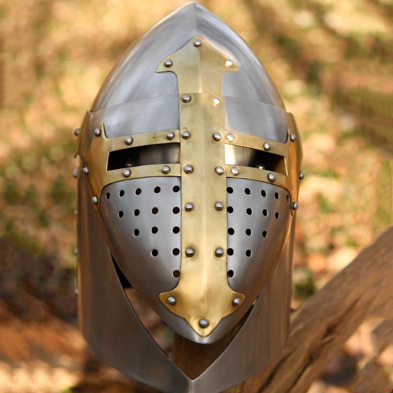 Stalen Helm met Vizier - Afbeelding 4